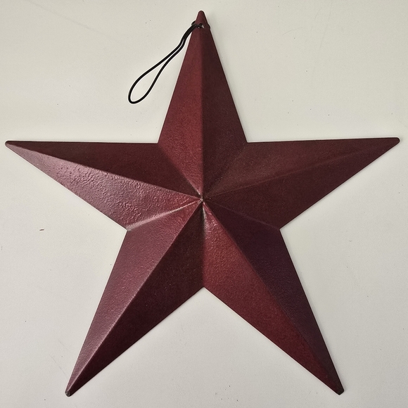 Vintage Rustic Christmas Ornament Set of 3 – Star, Tree & Angel 🎄✨ - Picture 6 of 9